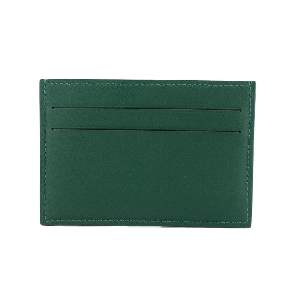 HERMES CARD CASE WALLETS GREEN
