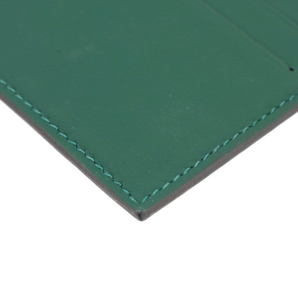 HERMES CARD CASE WALLETS GREEN