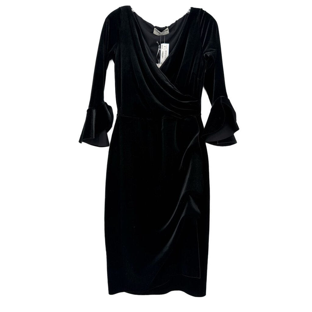 CHIARA BONI VELVET DRESSES BLACK M