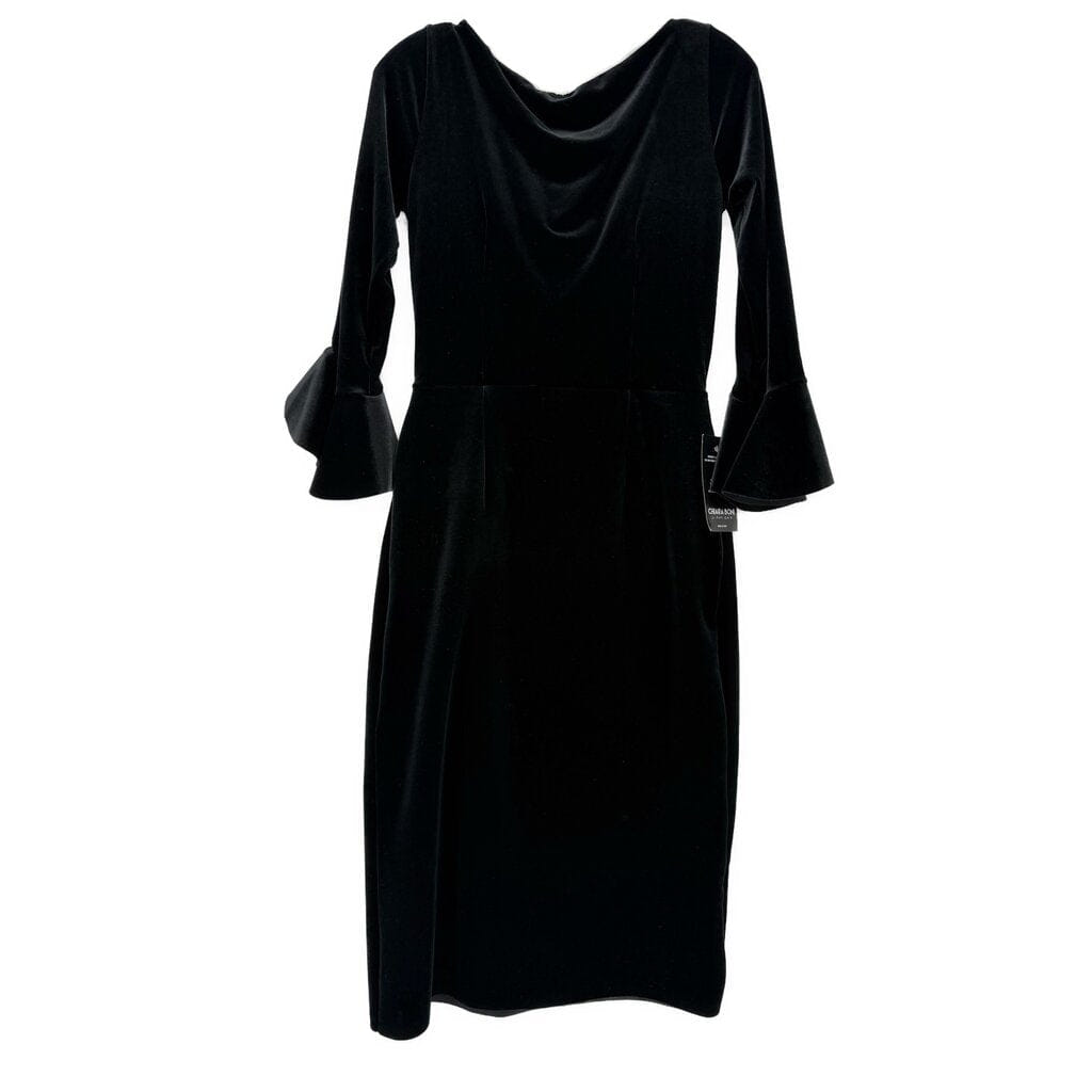 CHIARA BONI VELVET DRESSES BLACK M