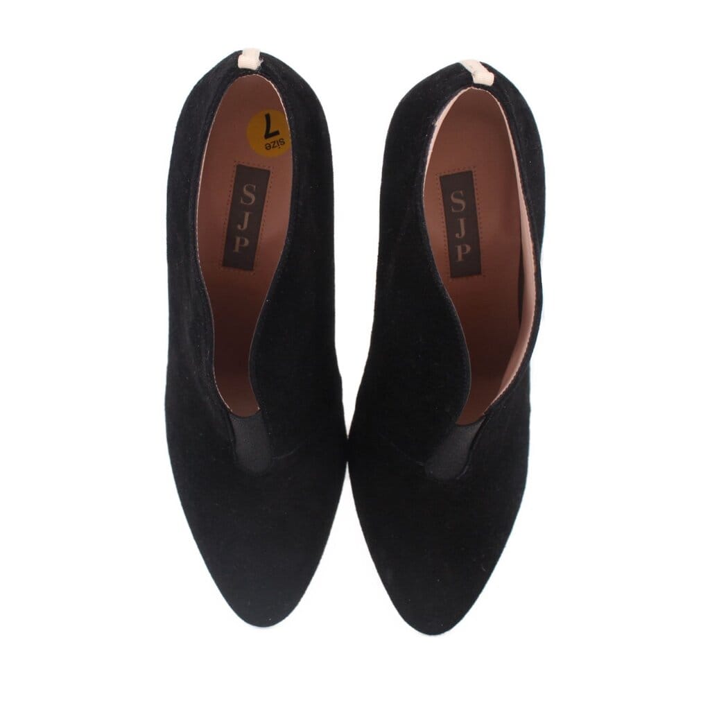 SJP BY SARAH JESSICA PARKER SUEDE HEELS BLACK 7 US
