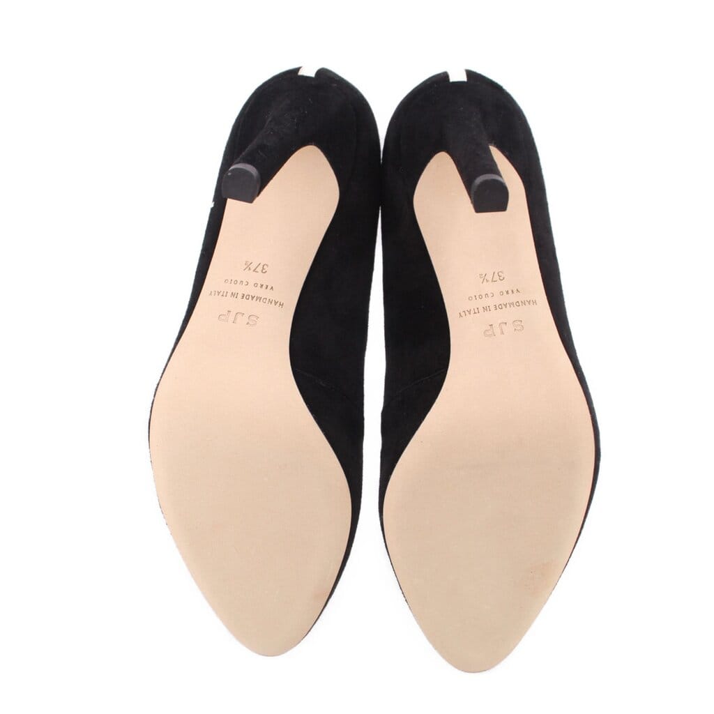 SJP BY SARAH JESSICA PARKER SUEDE HEELS BLACK 7 US