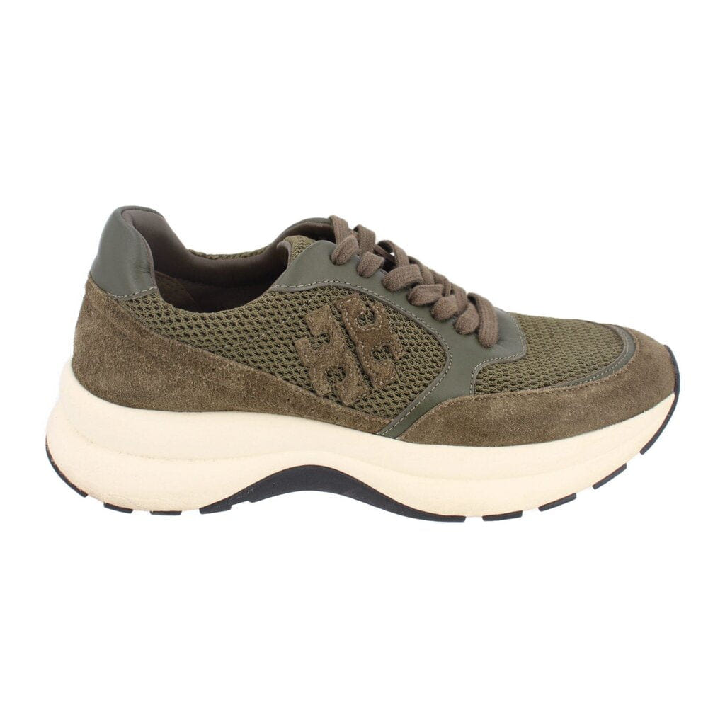 TORY BURCH MESH SNEAKERS GREEN 7.5 US