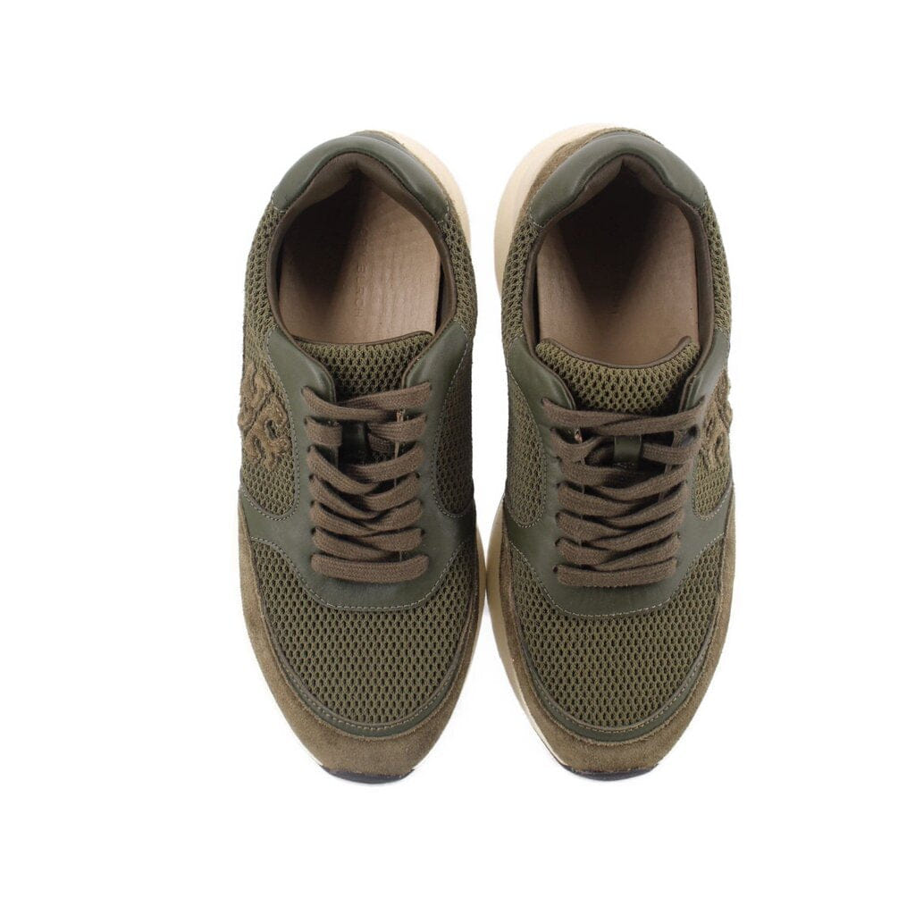 TORY BURCH MESH SNEAKERS GREEN 7.5 US