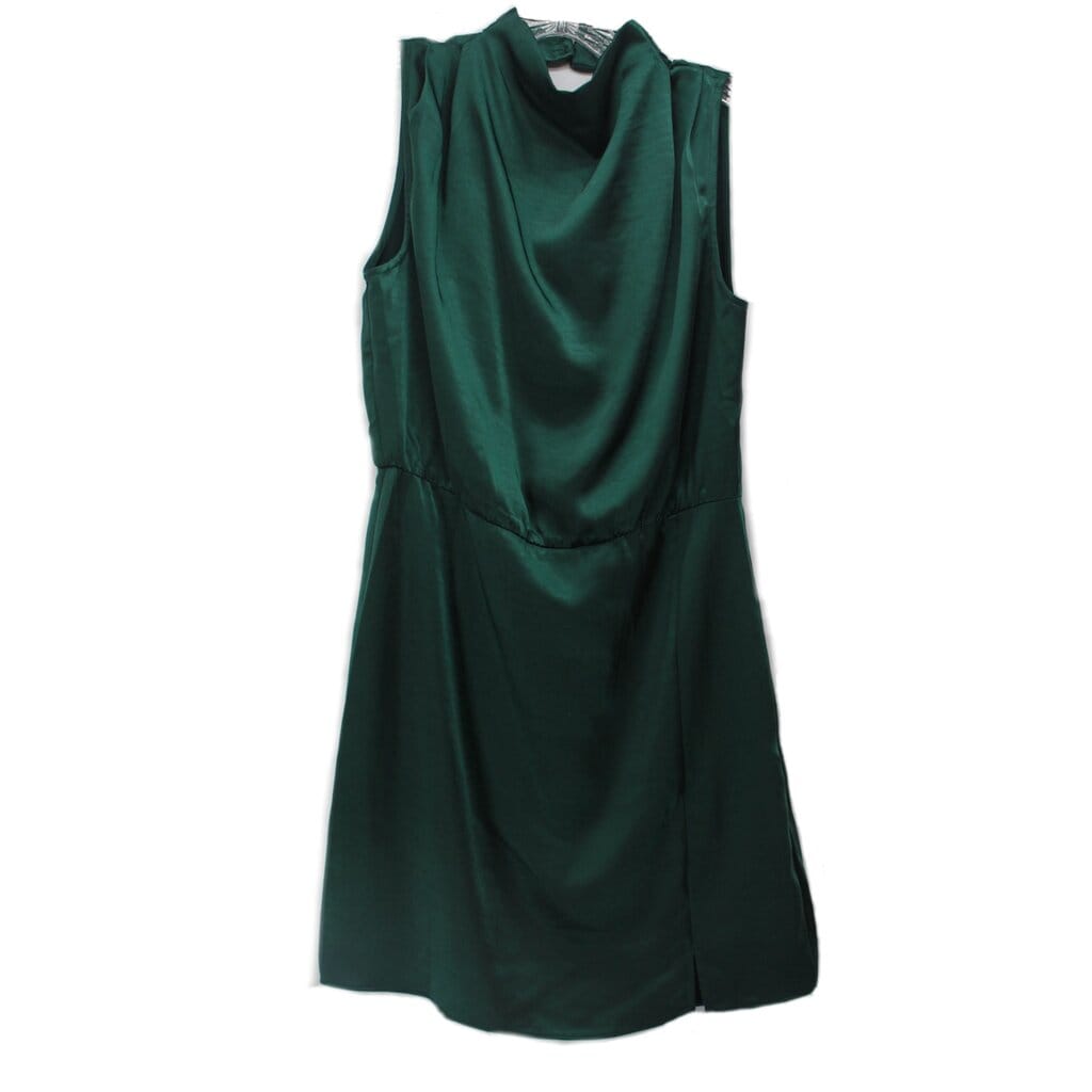 GREYLIN SATIN DRESSES GREEN M