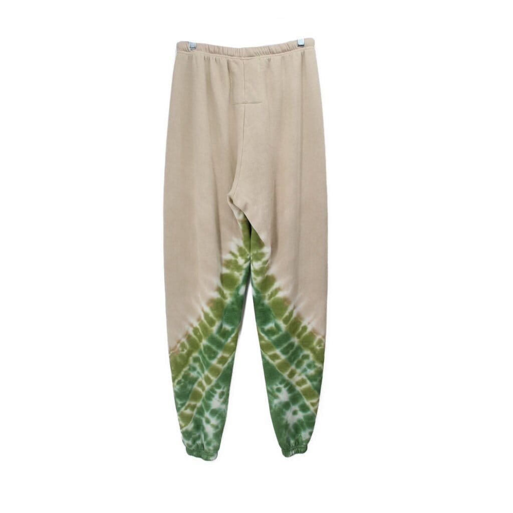 AVIATOR NATION JOGGER PANTS TAN/GREEN L