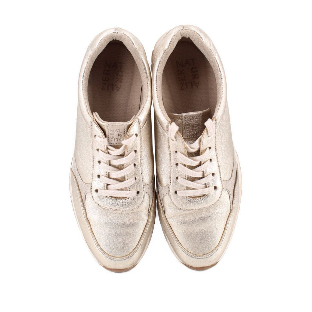 NATURALIZER METALLIC SNEAKERS GOLD 9 US