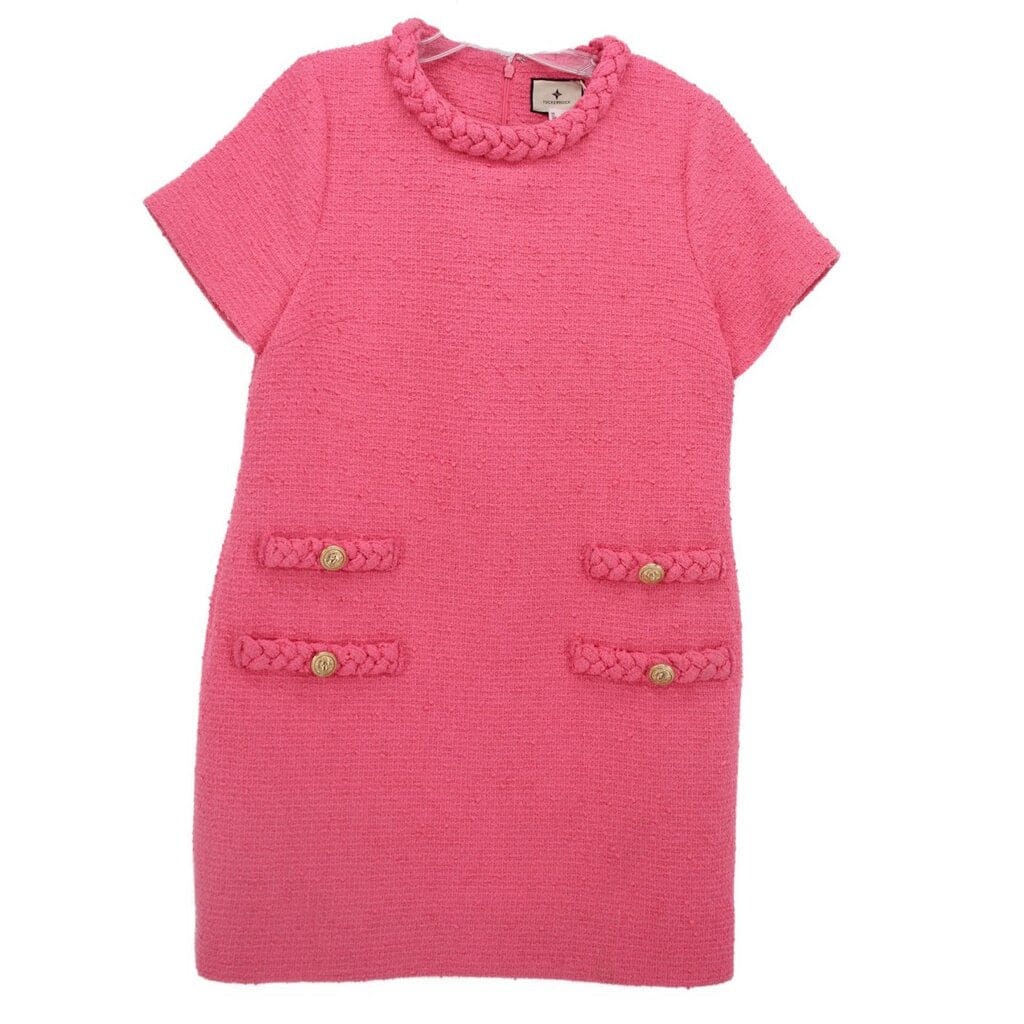 TUCKERNUCK TWEED DRESSES PINK L