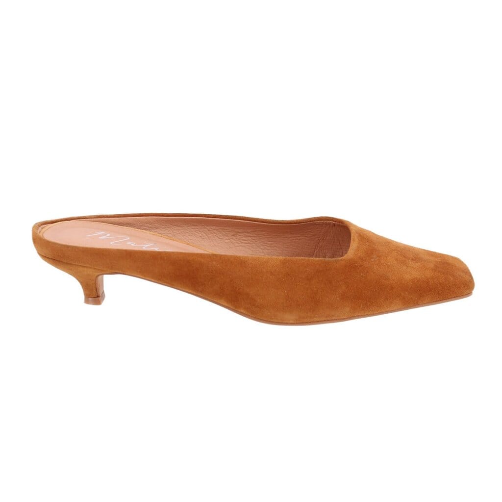 MATISSE SUEDE MULES CAMEL 8.5 US