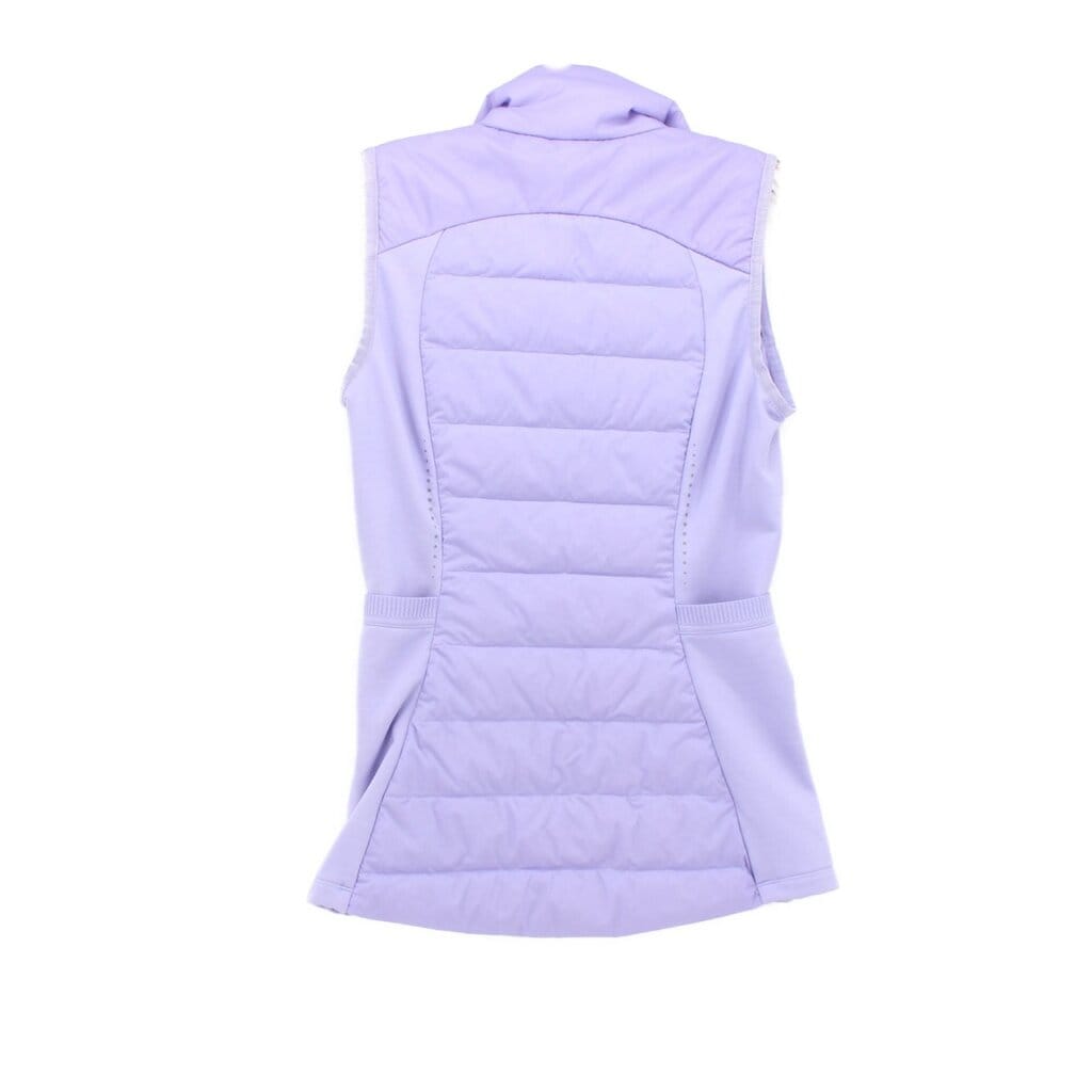 LULULEMON DOWN VEST ACTIVEWEAR PURPLE S