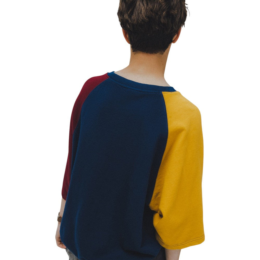ANGLAN Palette Raglan Half Sweat Shirt