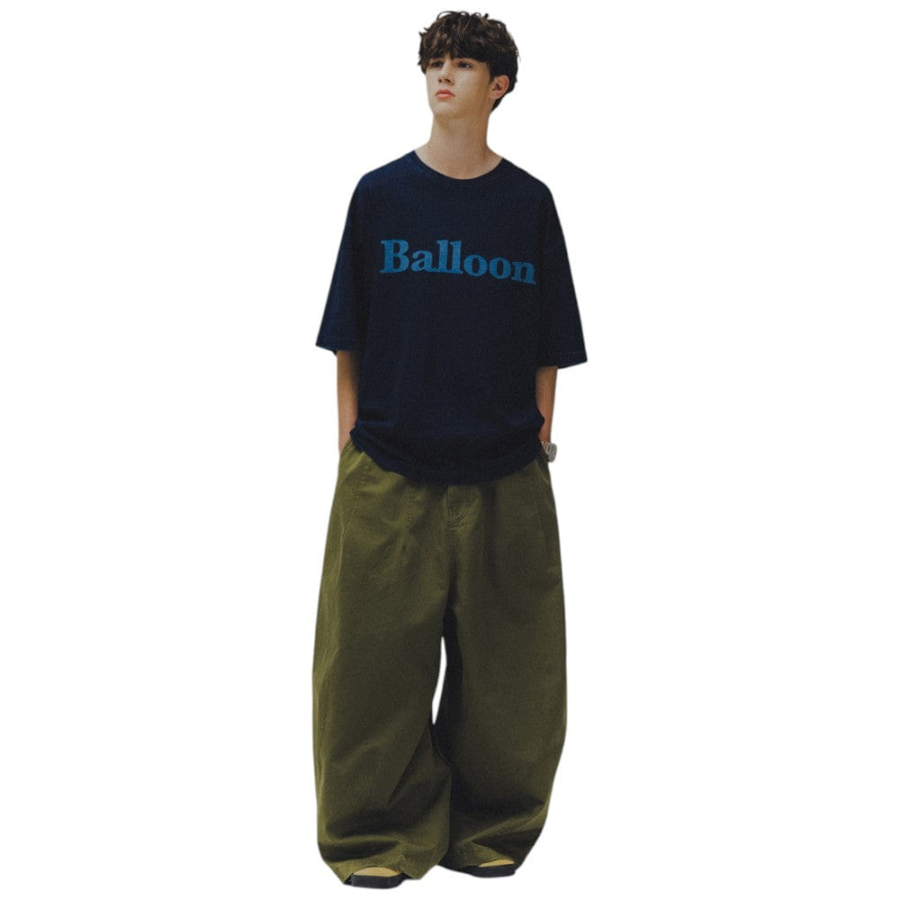 ANGLAN Balloon Denim Tee