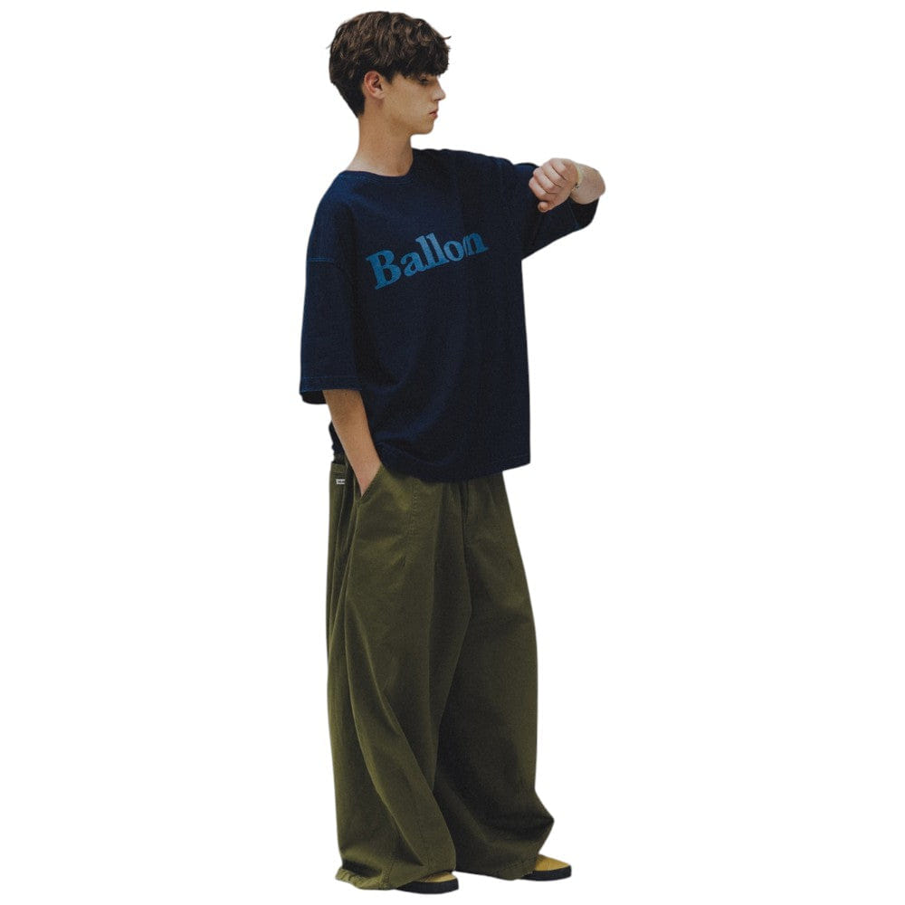 ANGLAN Balloon Denim Tee