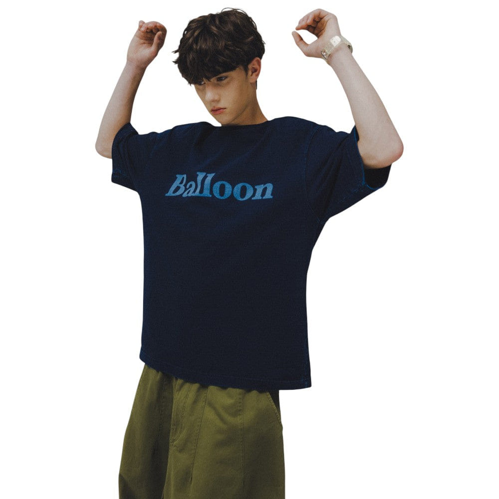 ANGLAN Balloon Denim Tee