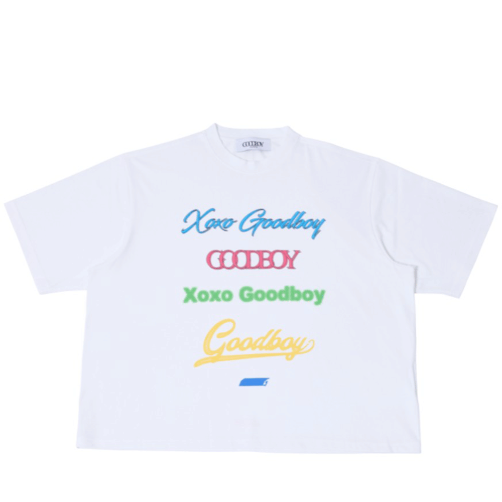 XOXOGOODBOY GOODBOY MIXED LOGO T-SHIRT