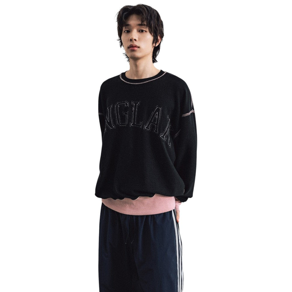 ANGLAN Palette Appliqué Sweat Shirt