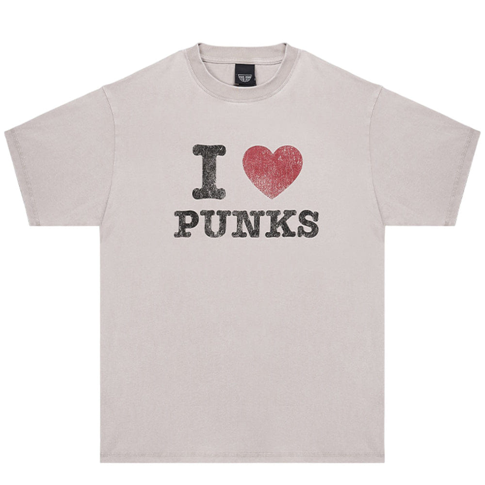 UNDERGROUND I LOVE PUNKS T-SHIRT