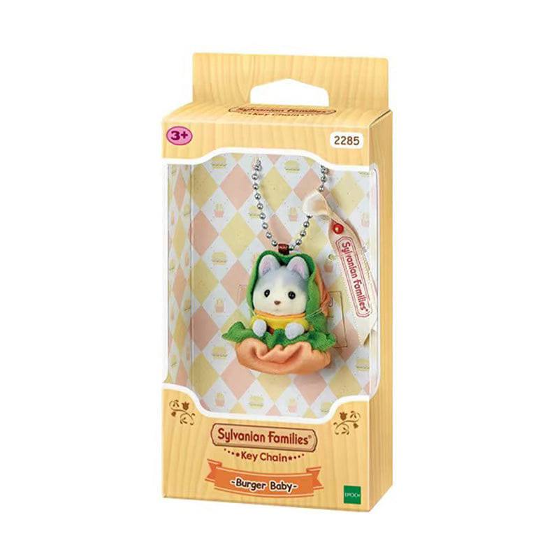 Sylvanian Families Burger Baby Keychain