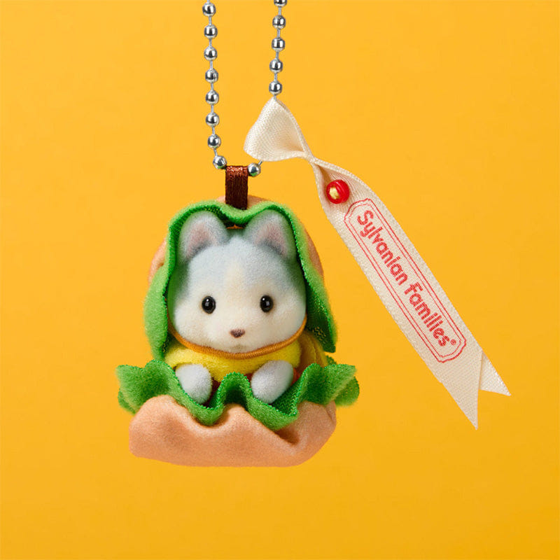 Sylvanian Families Burger Baby Keychain