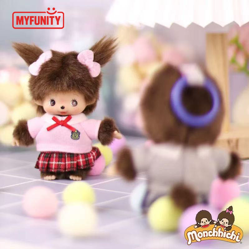 Monchhichi Bebichhichi British Academy Girl Keychain SS