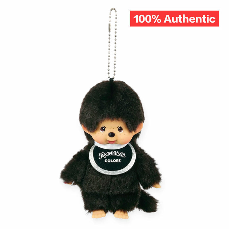 Monchhichi Colours Keychain - Black 100% Authentic