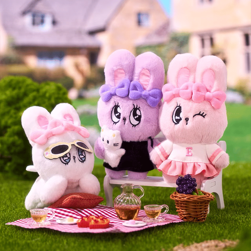 MY FUNBOX Esther Bunny Sweet Date Plush Keychain Blind Box Series (pre-order 1-2 weeks arrive)