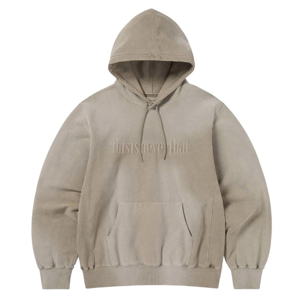thisisneverthat Overdyed Embroidery Hoodie
