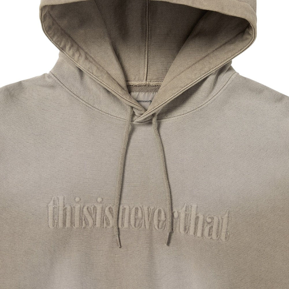 thisisneverthat Overdyed Embroidery Hoodie