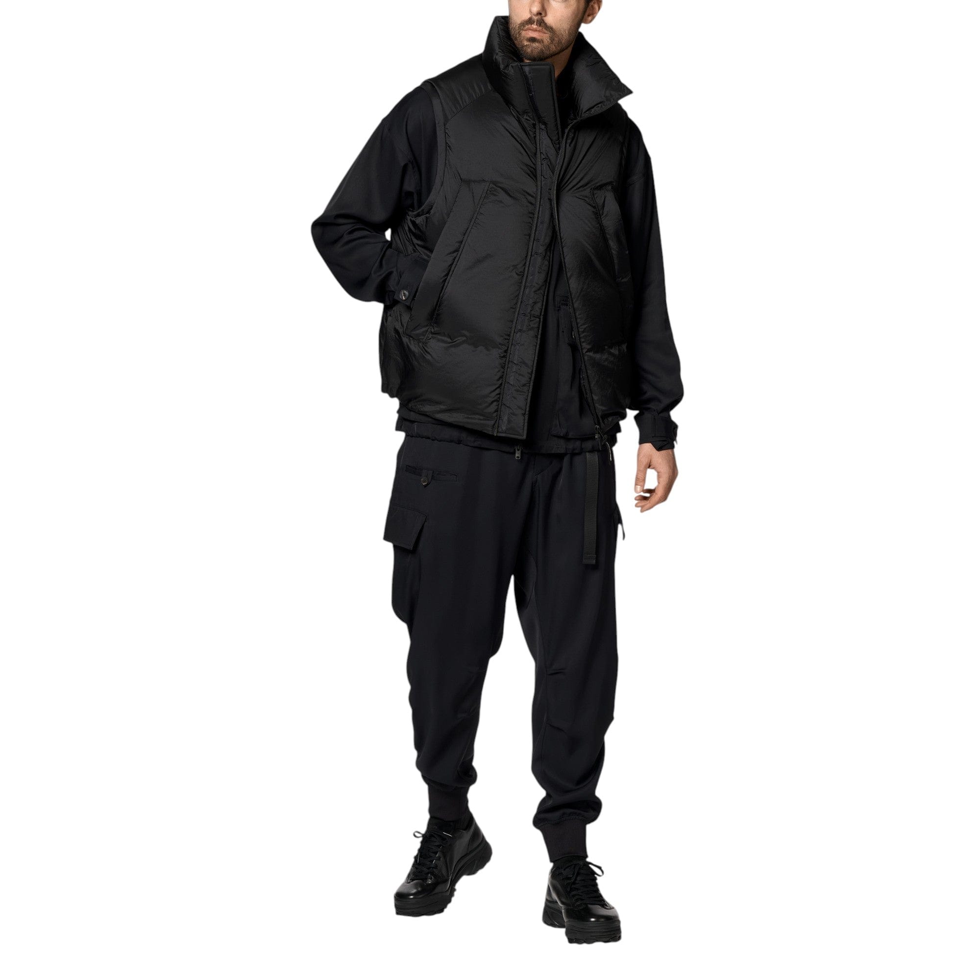 Y-3 PUFFER VEST