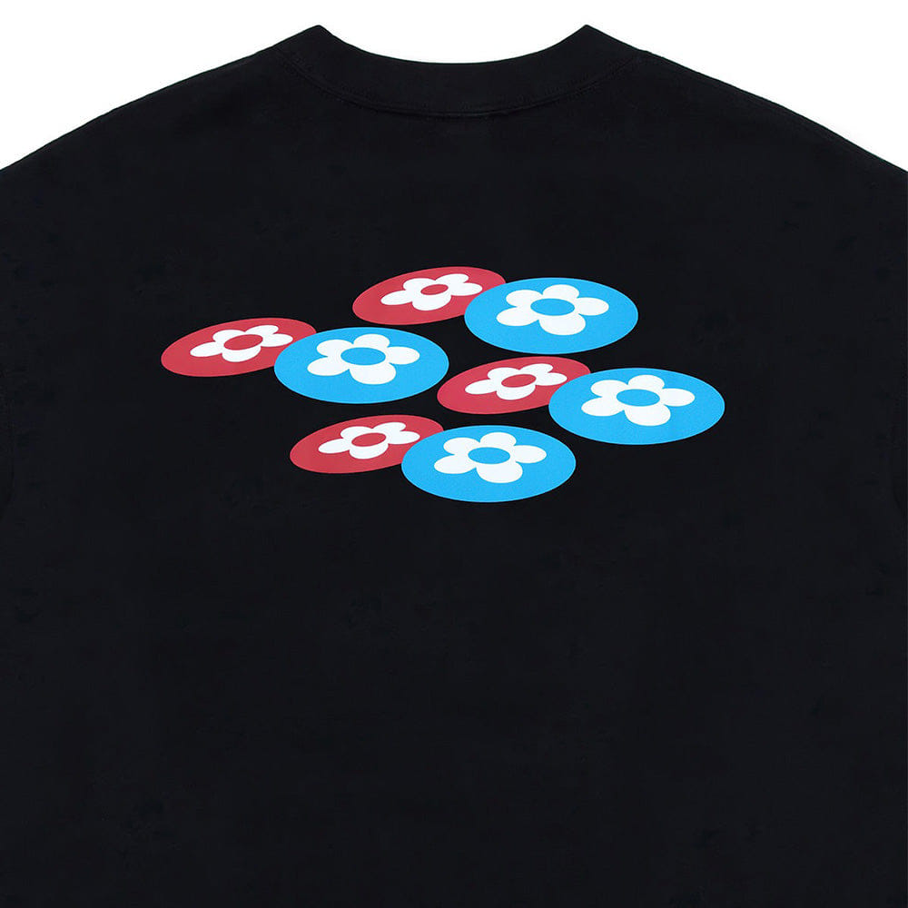 VANDY THE PINK TWO FLOWER TEE