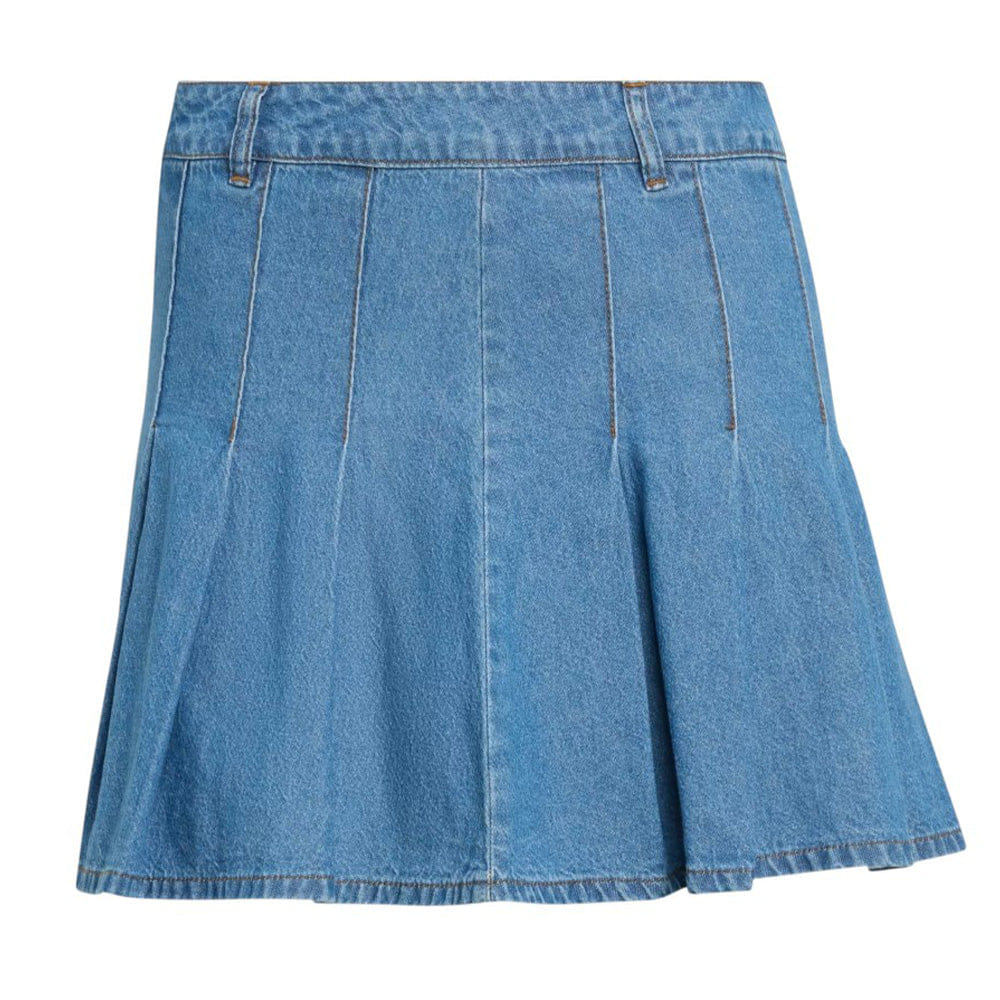 adidas Originals DENIM PLEATED SKIRT