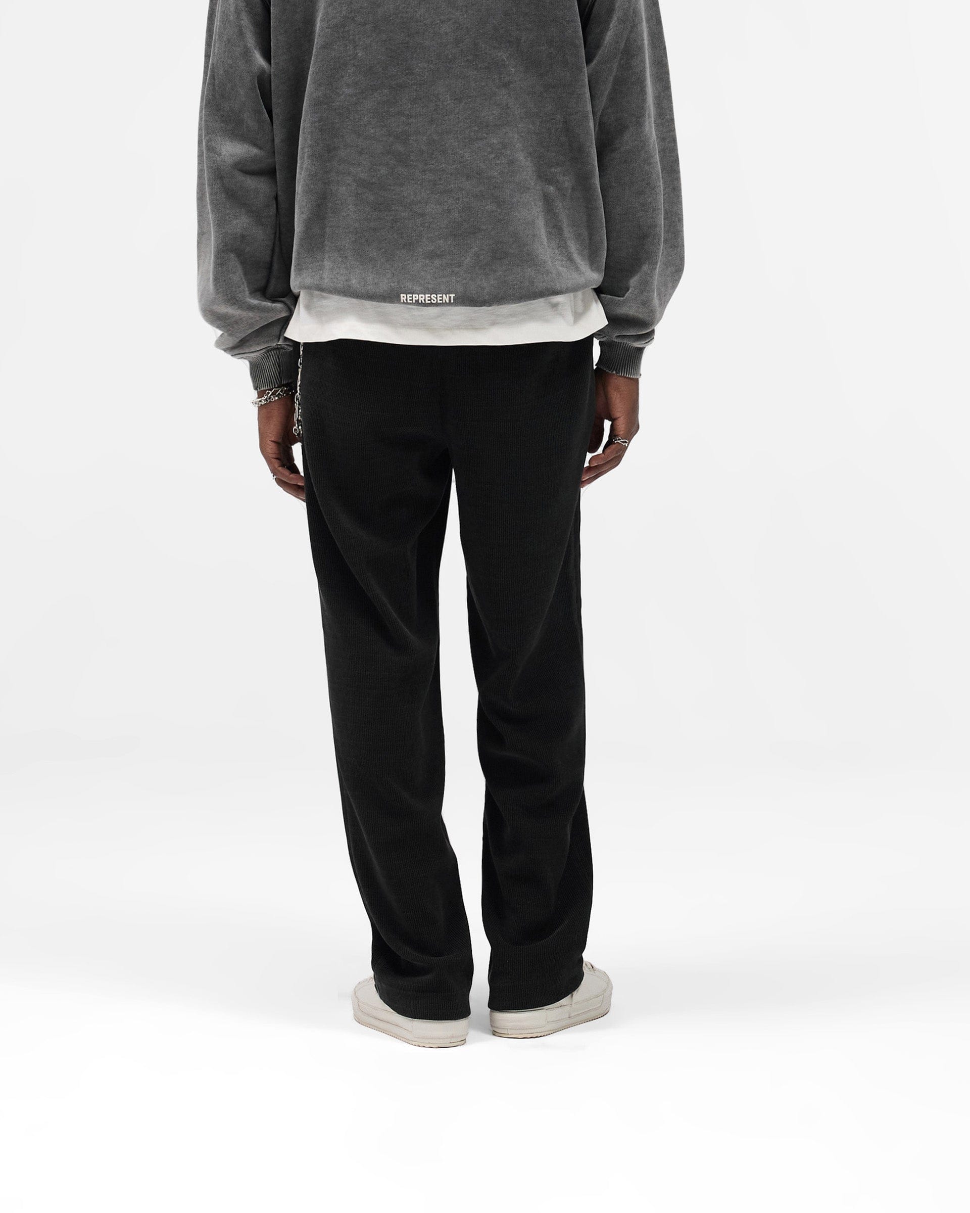 FW25 Ribbed Hybrid Pant - Washed Black