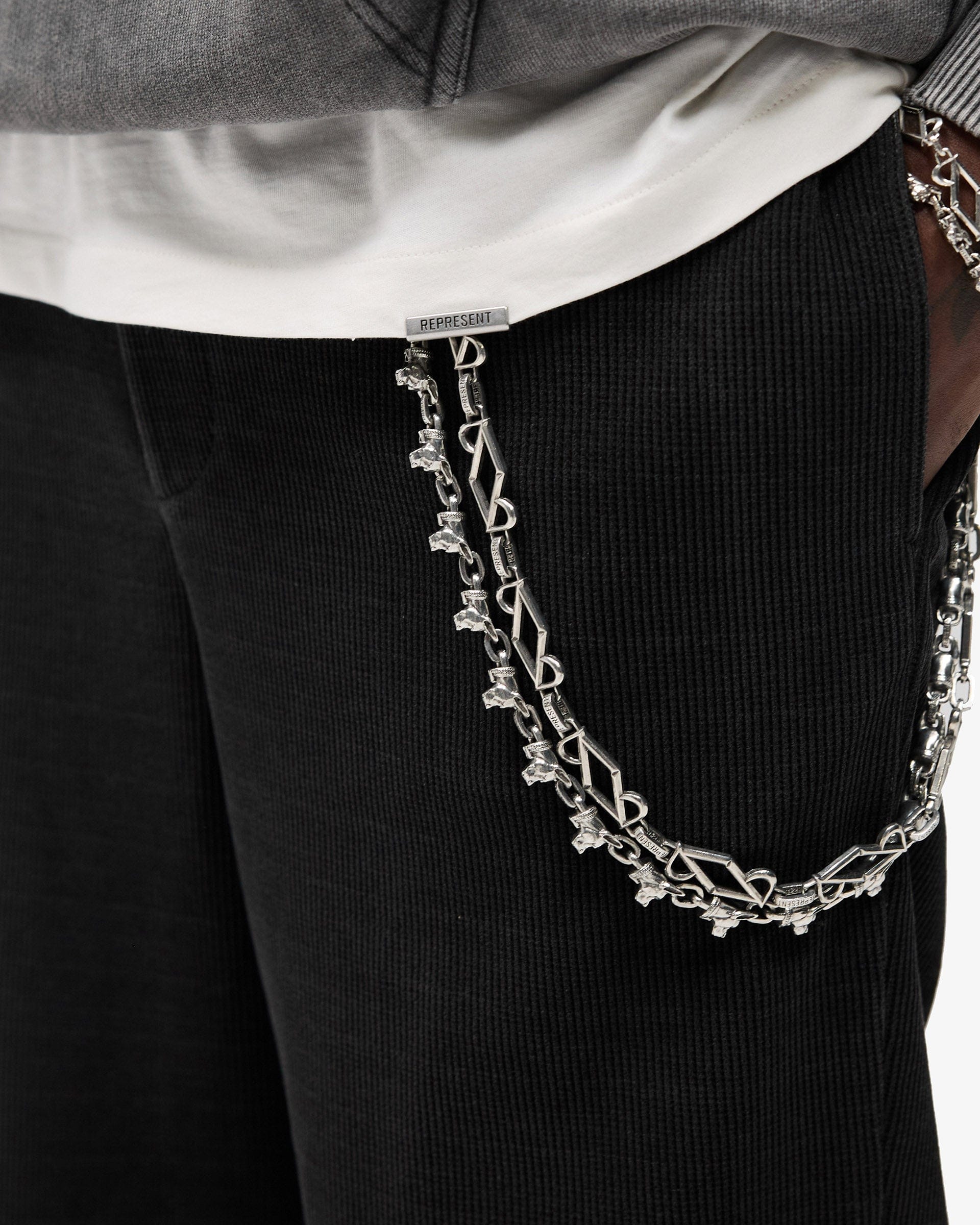 FW25 Ribbed Hybrid Pant - Washed Black