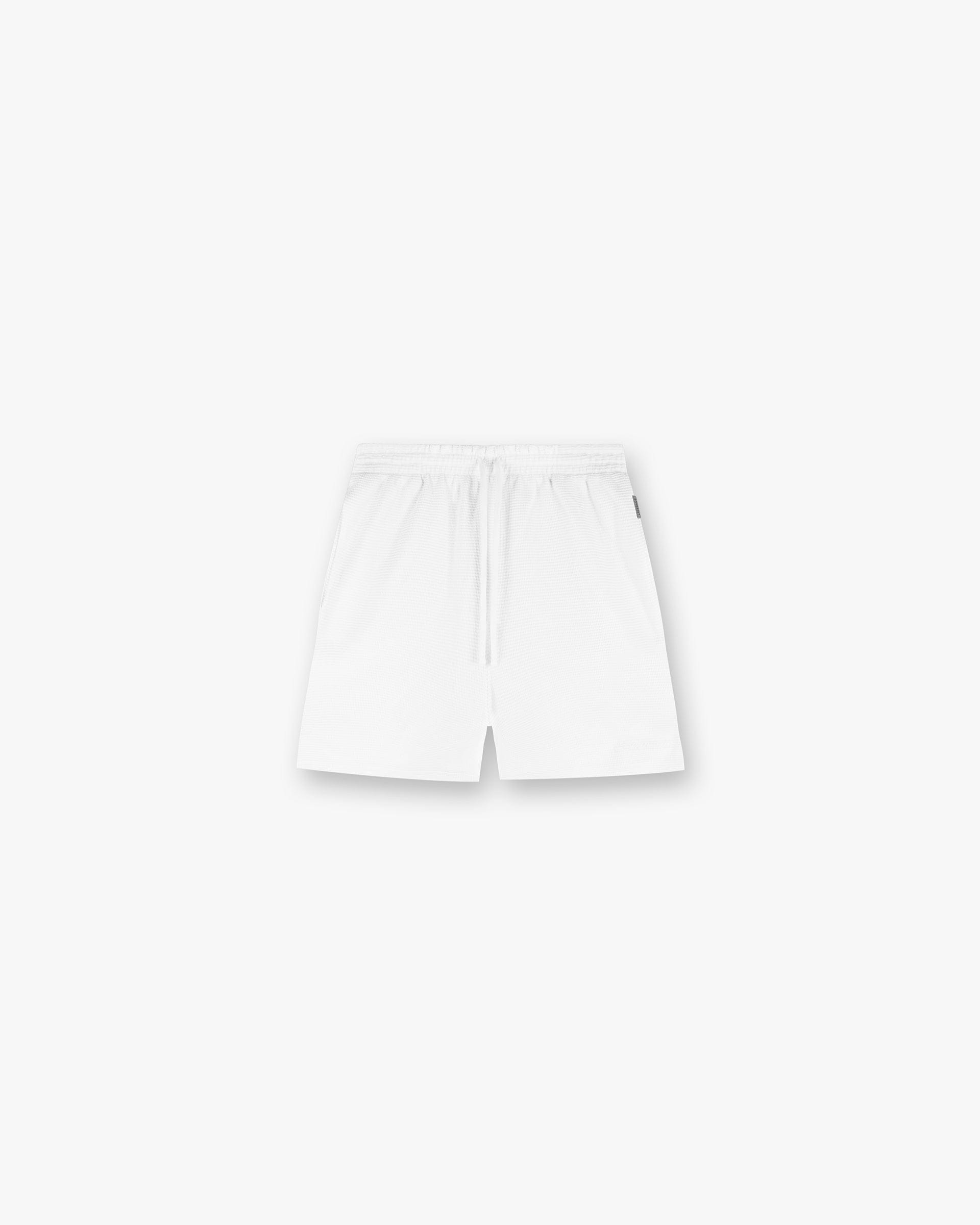 SS25 Waffle Shorts - White