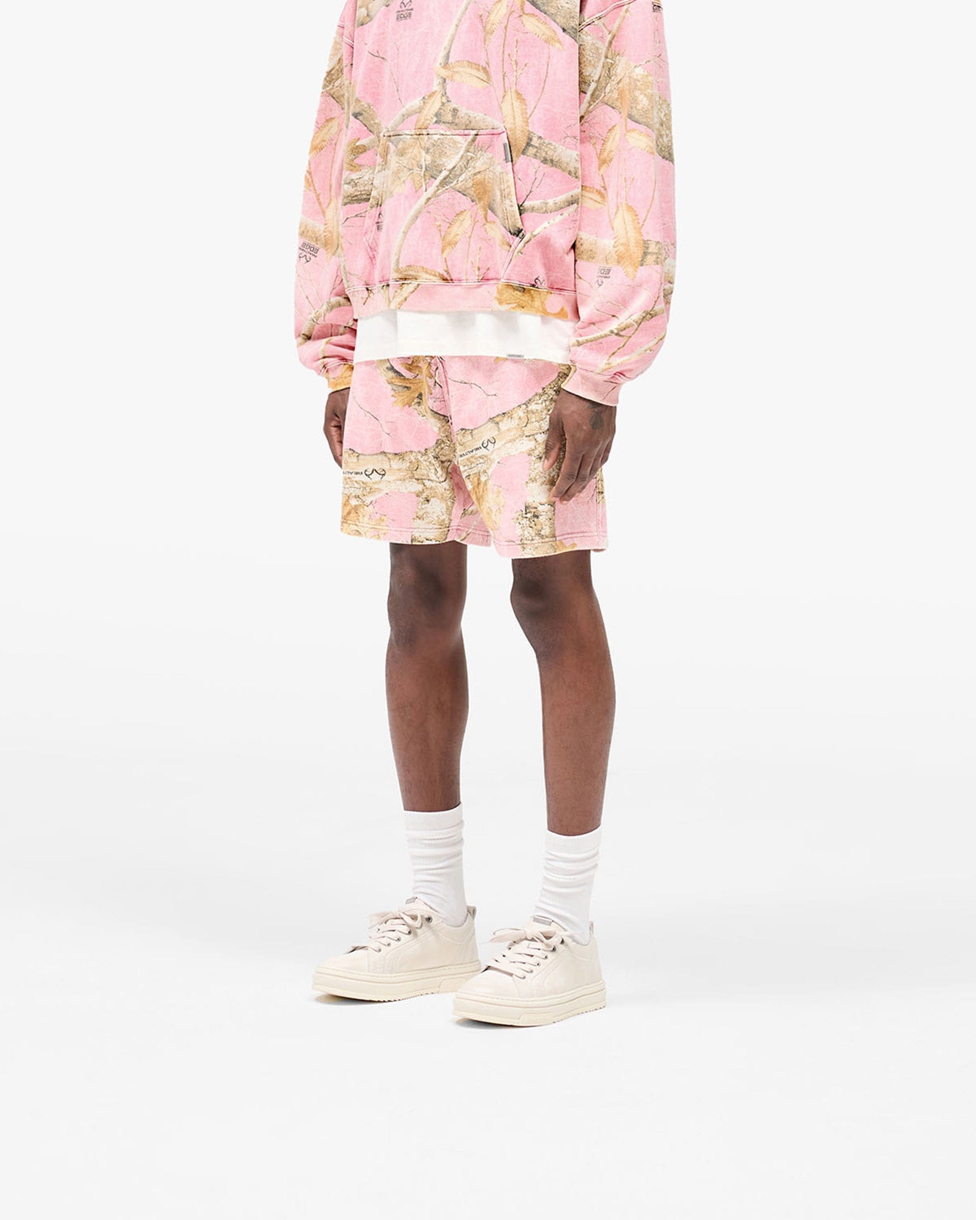 FW25 Other Realtree® Mesh Shorts- Washed Pink Camo