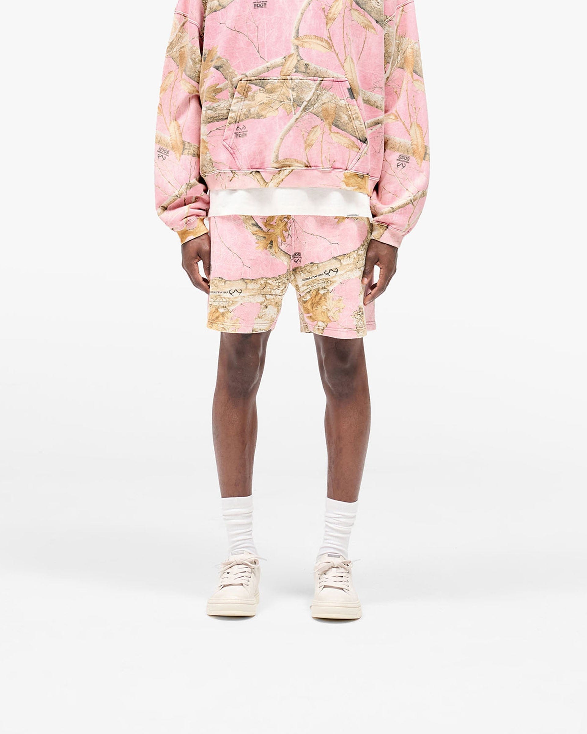 FW25 Other Realtree® Mesh Shorts- Washed Pink Camo