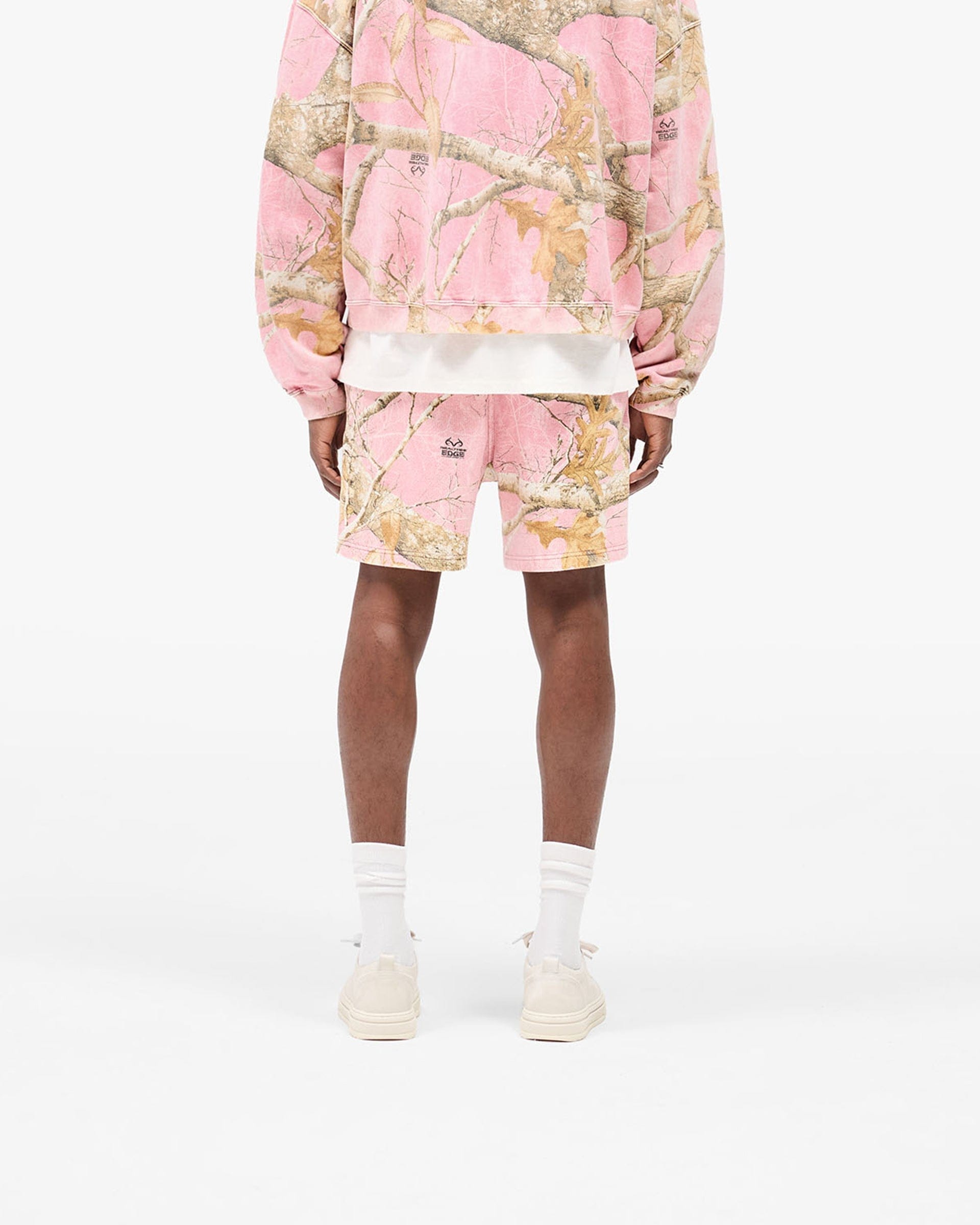 FW25 Other Realtree® Mesh Shorts- Washed Pink Camo