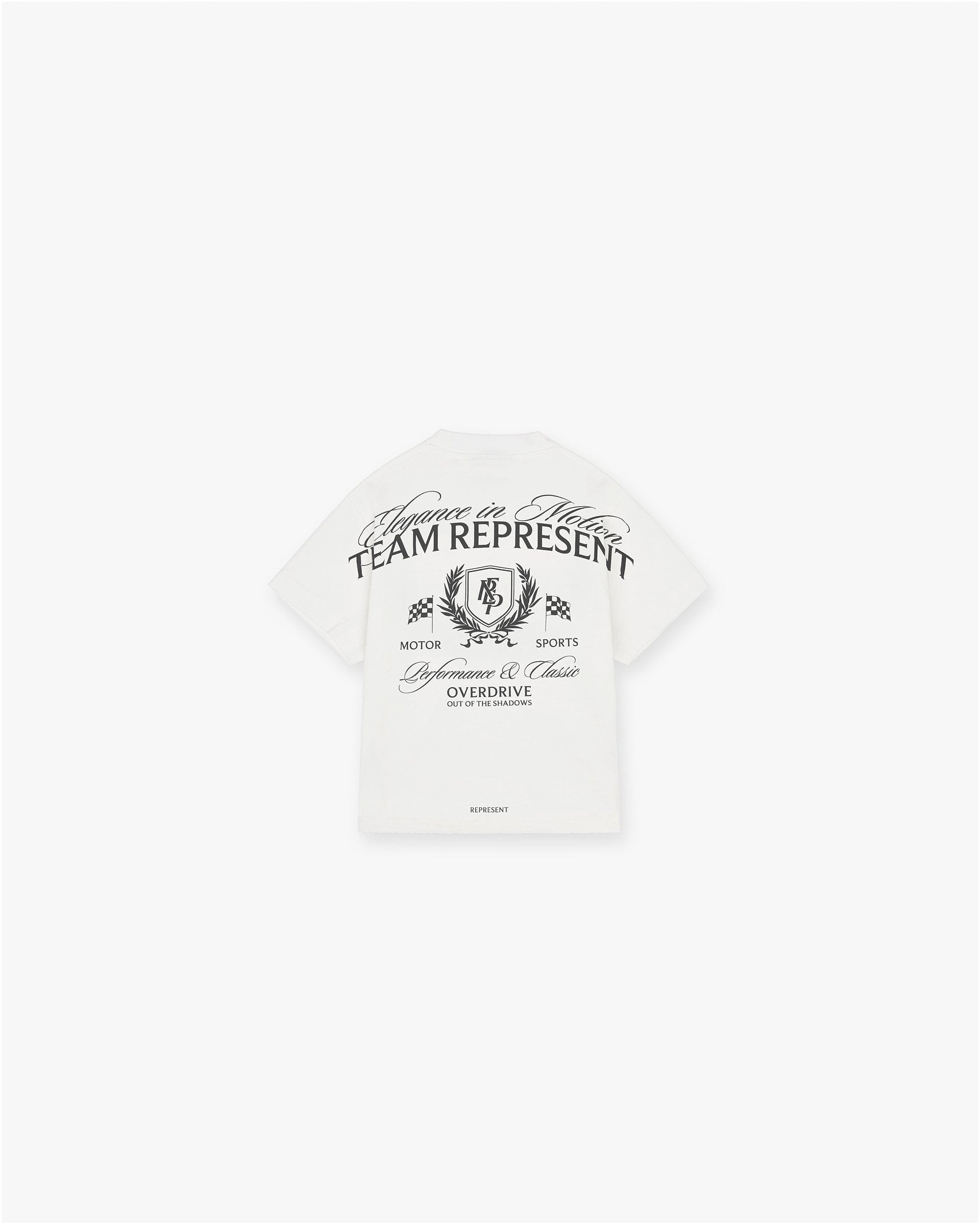 SS25 Mini Crest T-Shirt - Flat White