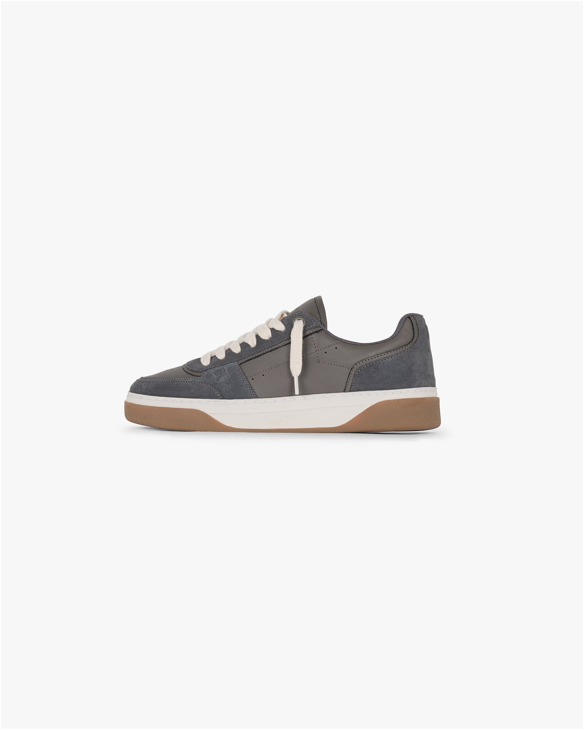 SS25 Initial Sneaker - Suede - Dark Taupe