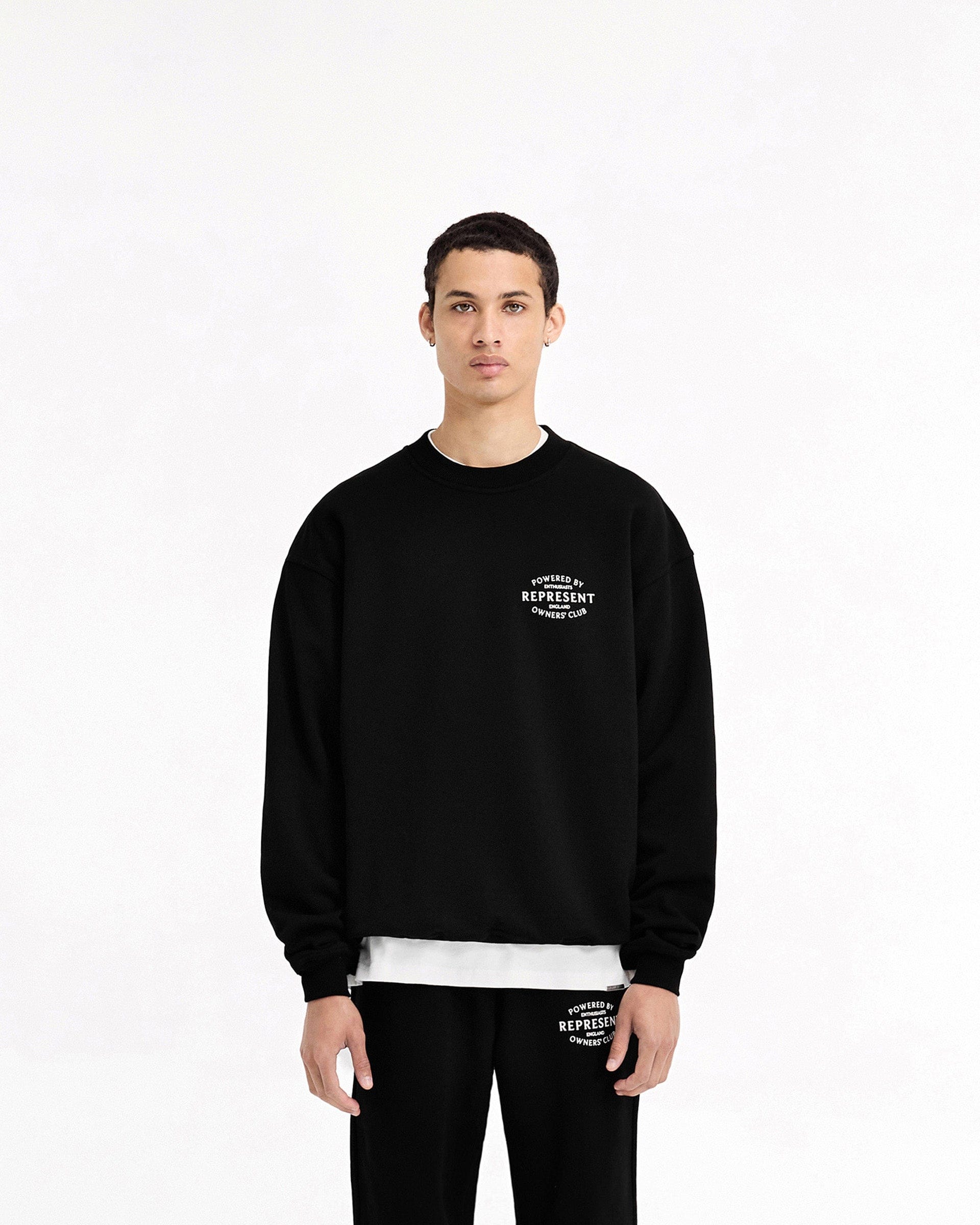 Owners Club Represent Owners Club Stamp Sweater - Jet Black