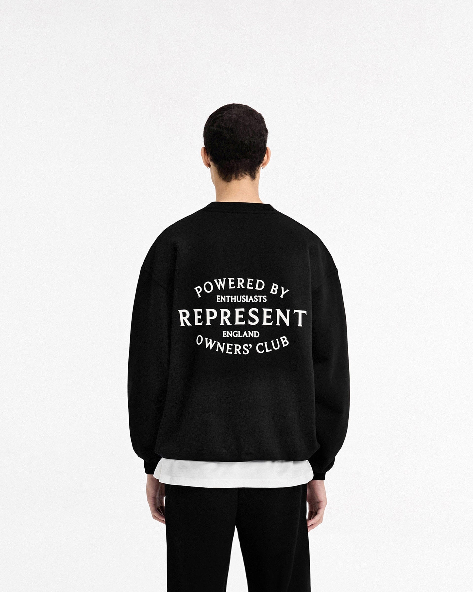 Owners Club Represent Owners Club Stamp Sweater - Jet Black