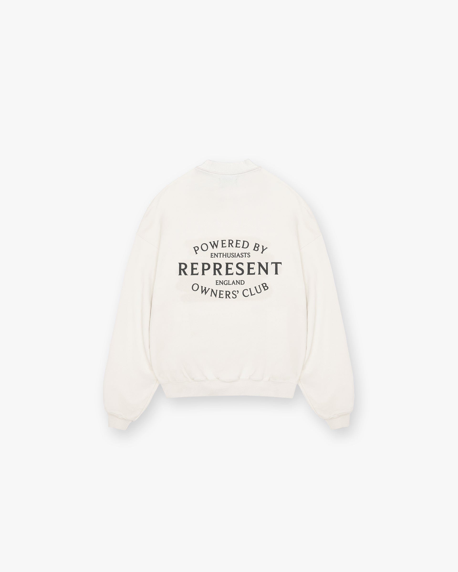 Owners Club Represent Owners Club Stamp Sweater - Flat White