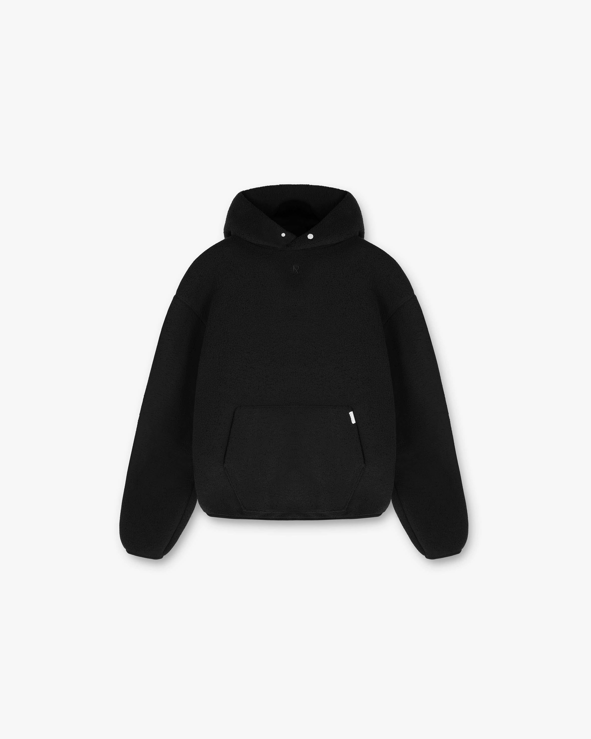 PRE SS24 Fleece Oversized Hoodie - Black