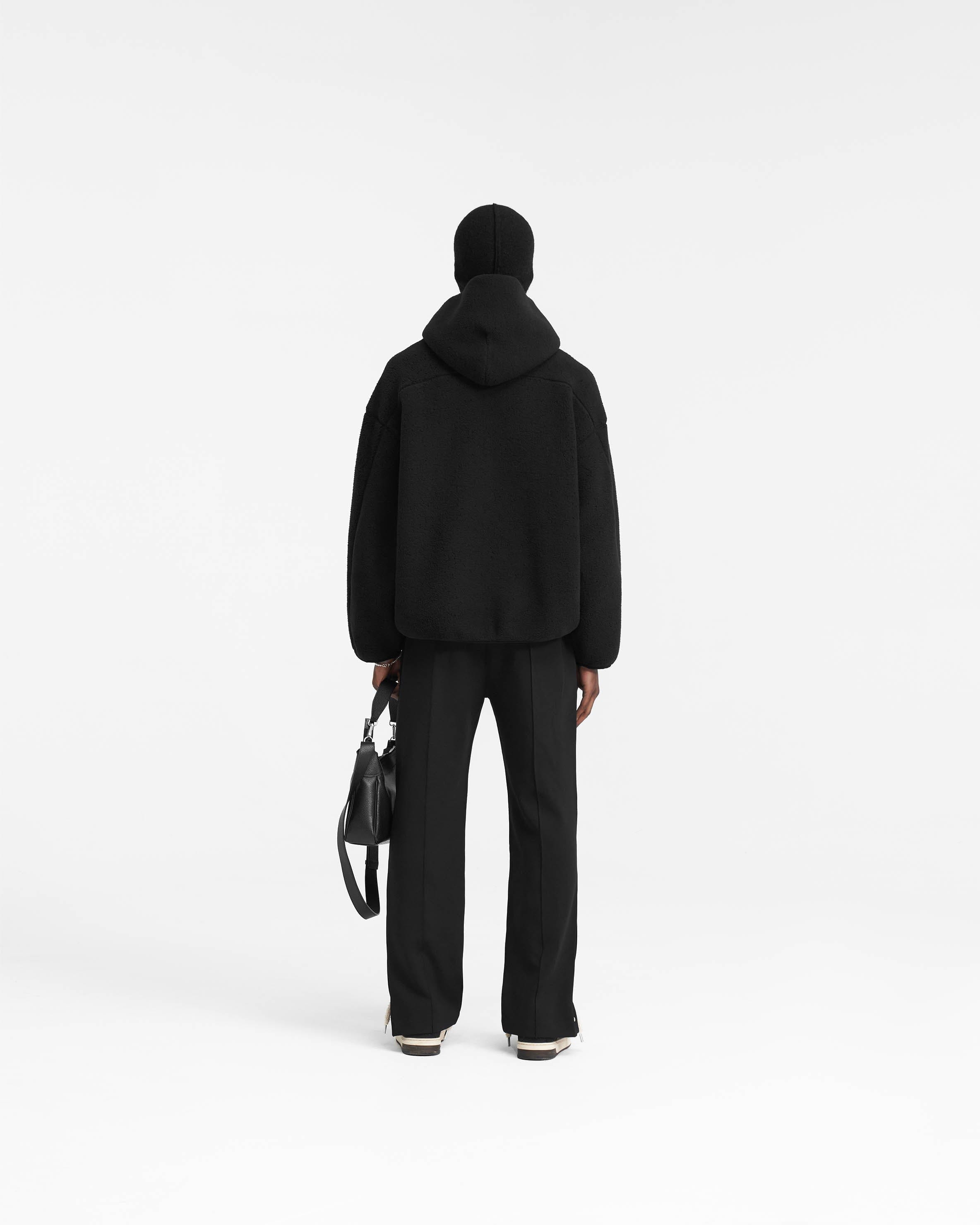 PRE SS24 Fleece Oversized Hoodie - Black