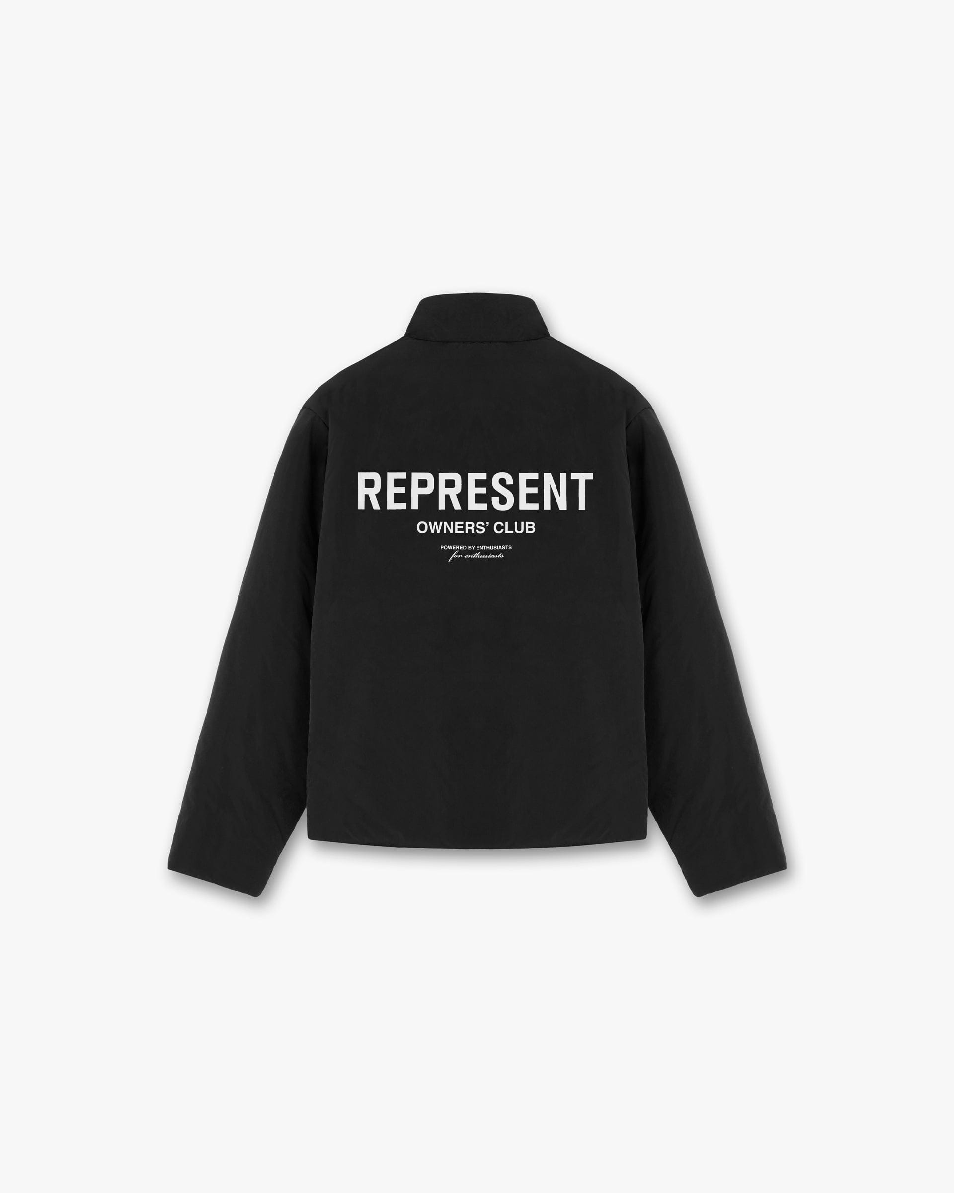 Owners Club Represent Owners Club Wadded Jacket - Black