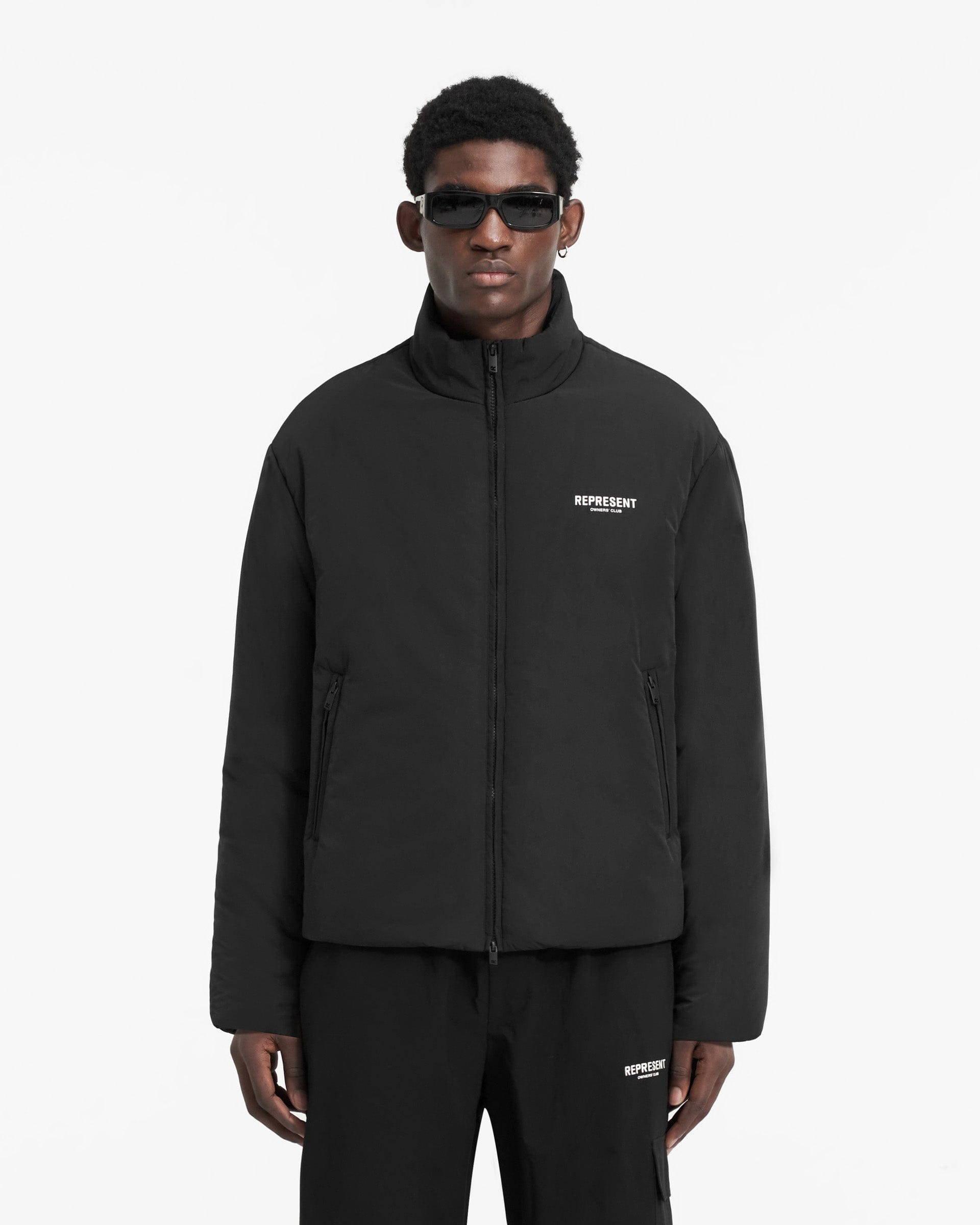 Owners Club Represent Owners Club Wadded Jacket - Black