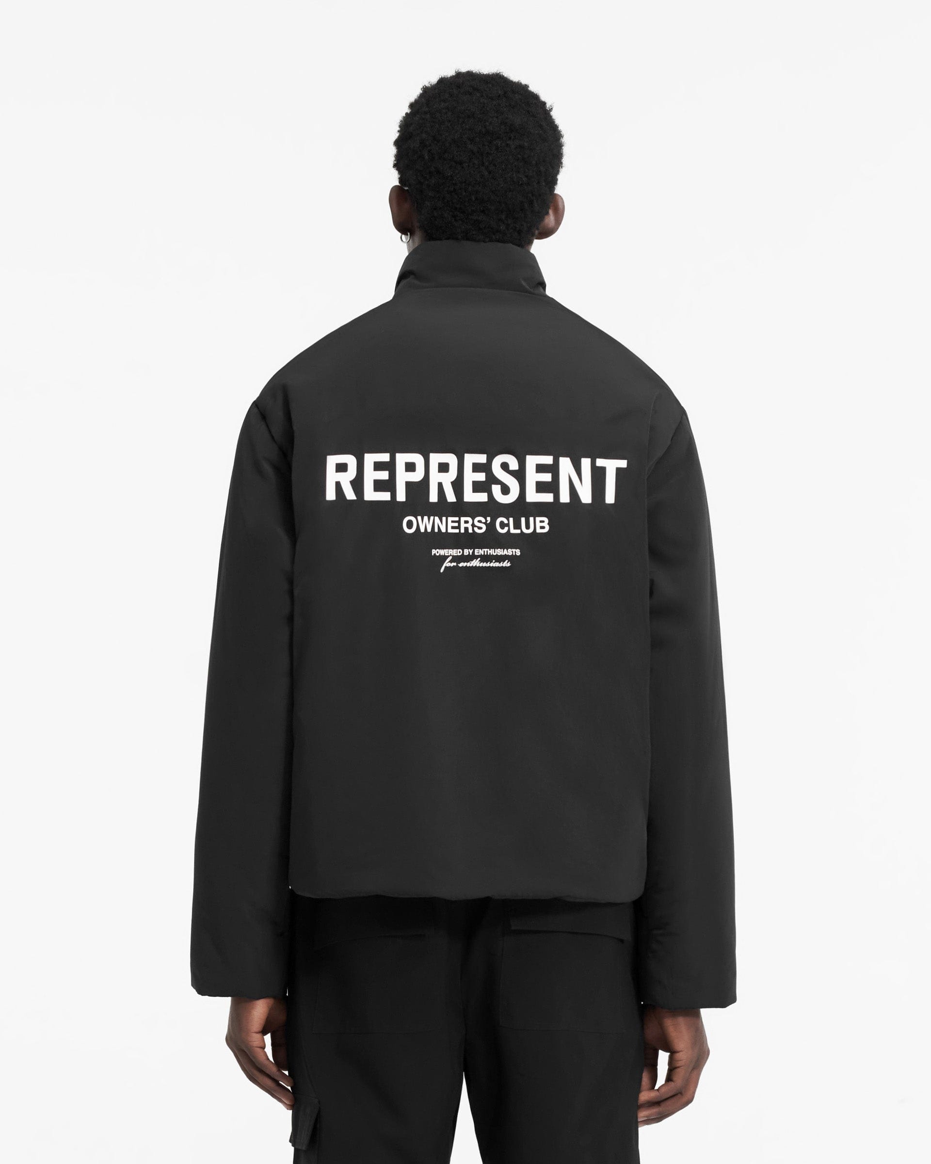 Owners Club Represent Owners Club Wadded Jacket - Black