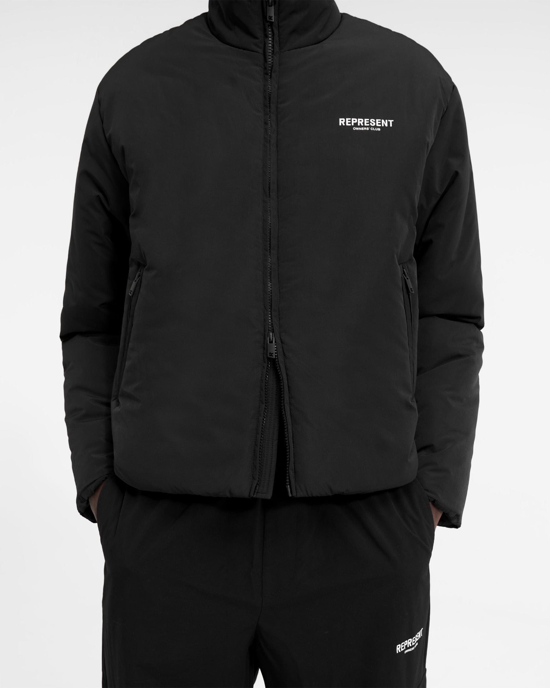 Owners Club Represent Owners Club Wadded Jacket - Black
