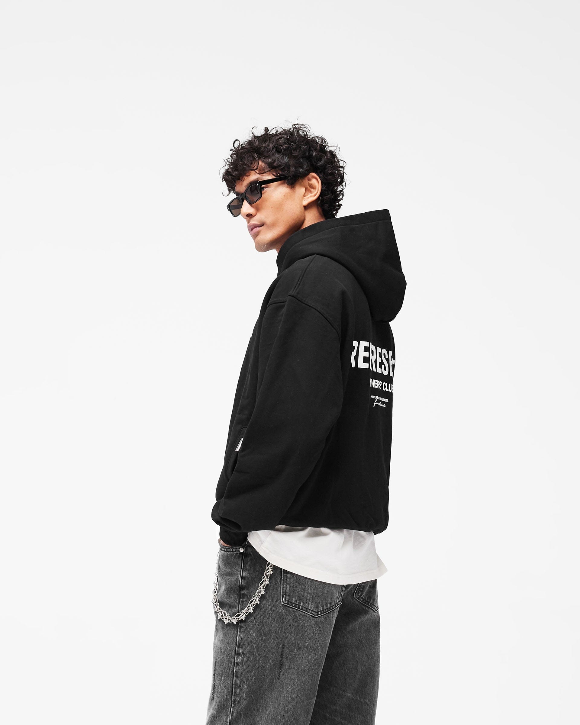 Owners Club Represent Owners Club Zip Hoodie - Black