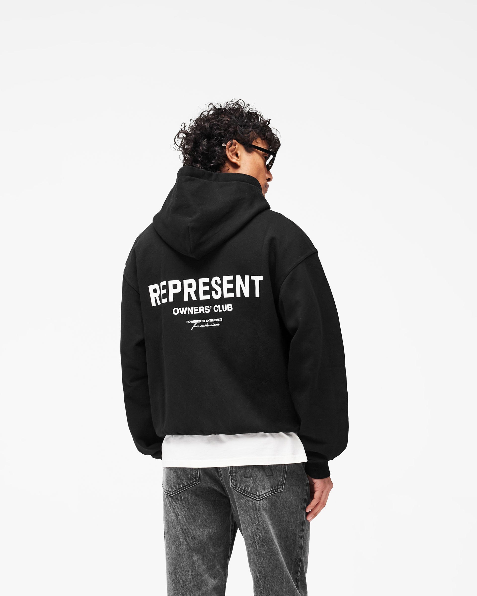 Owners Club Represent Owners Club Zip Hoodie - Black